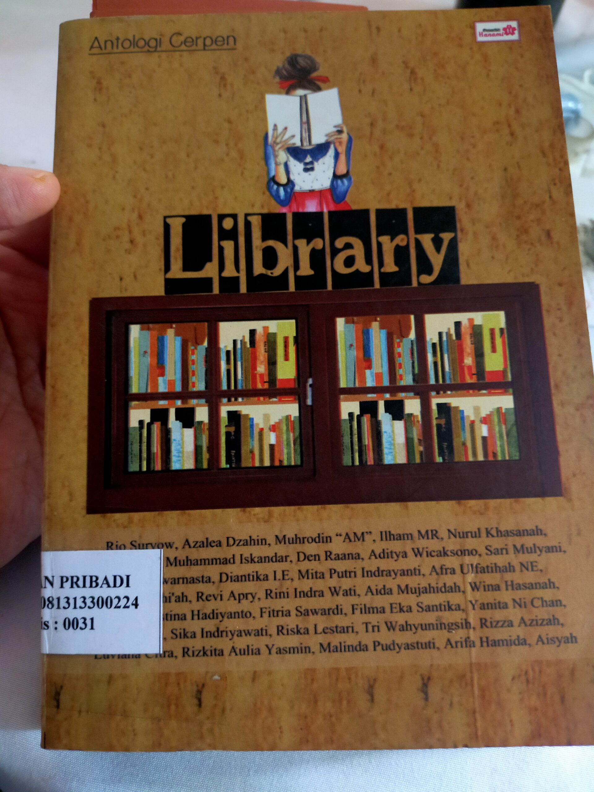 Buku antologi cerpen Library