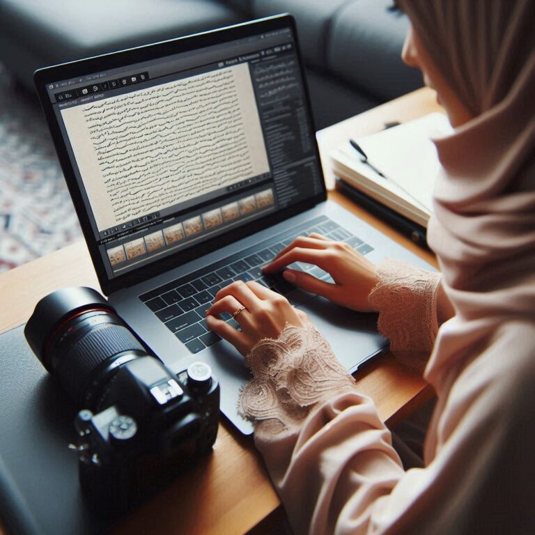 Agar tulisan enak dibaca