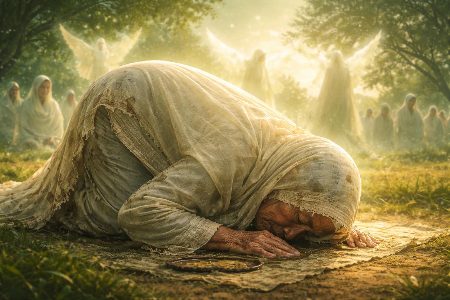 bau tananh di ujung mukena