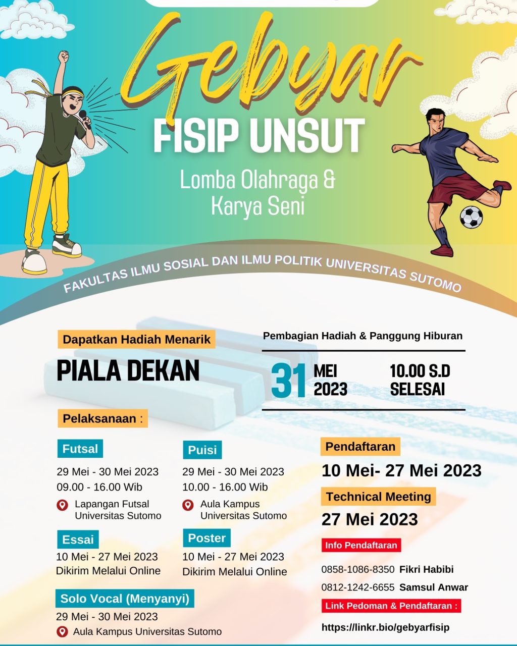 Gebyar fakultas ilmu sosial dan politik