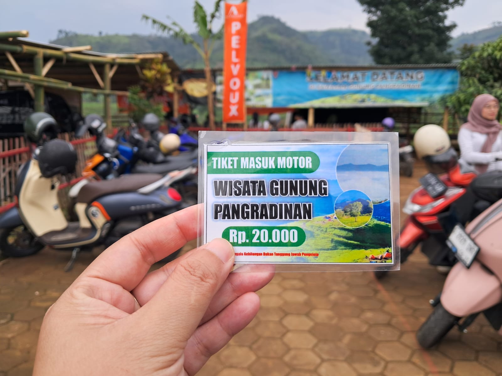 tiket gunung pangradinan