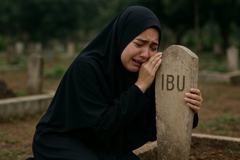 lebaran tanpa ibu