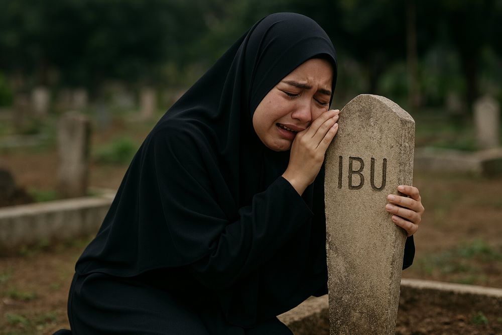 lebaran tanpa ibu