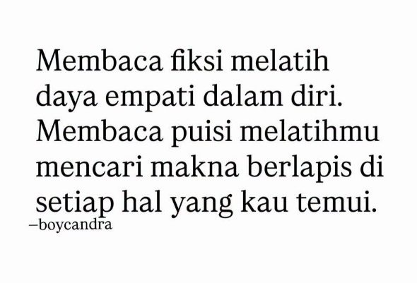 membaca fiksi