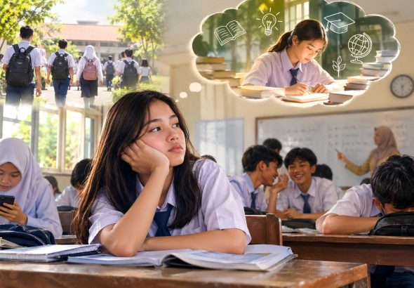 Lamunan Belajar di Tengah Kelas-200kb